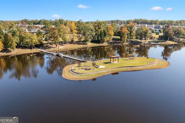 property view of water