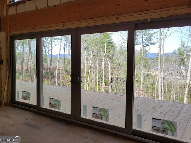 1713 Old Northcutt Rd Tr B, Unit Tr B, Ellijay, GA 30540 - entryway featuring a mountain view