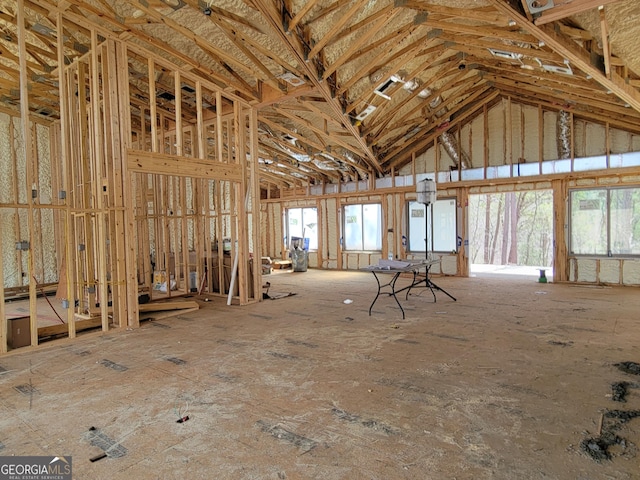 1713 Old Northcutt Rd Tr B, Unit Tr B, Ellijay, GA 30540 - misc room featuring high vaulted ceiling