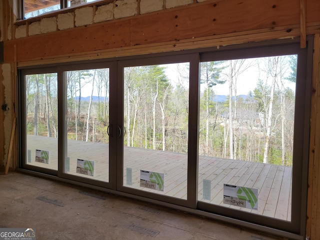 1713 Old Northcutt Rd Tr B, Unit Tr B, Ellijay, GA 30540 - doorway featuring a mountain view