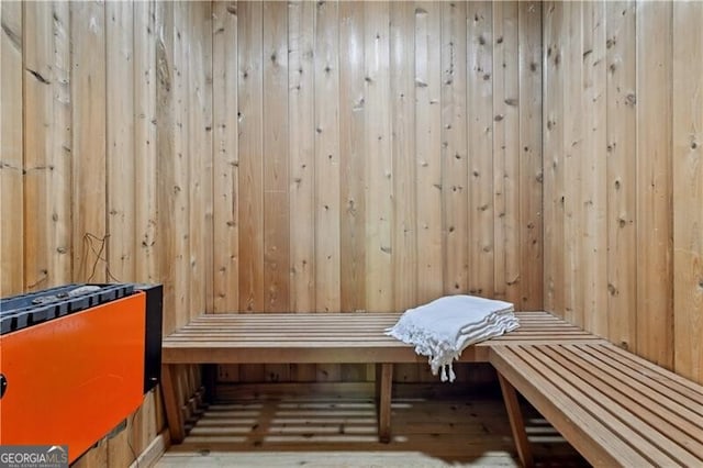 view of sauna / steam room