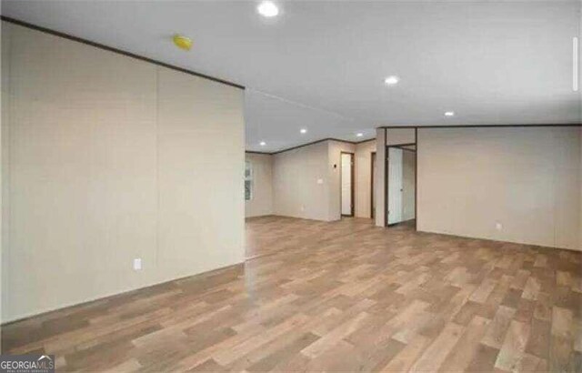 0 Ruby Ridge Dr, Talking Rock, GA 30175 - finished basement featuring recessed lighting and light wood-style floors
