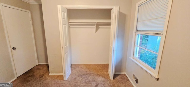 view of closet