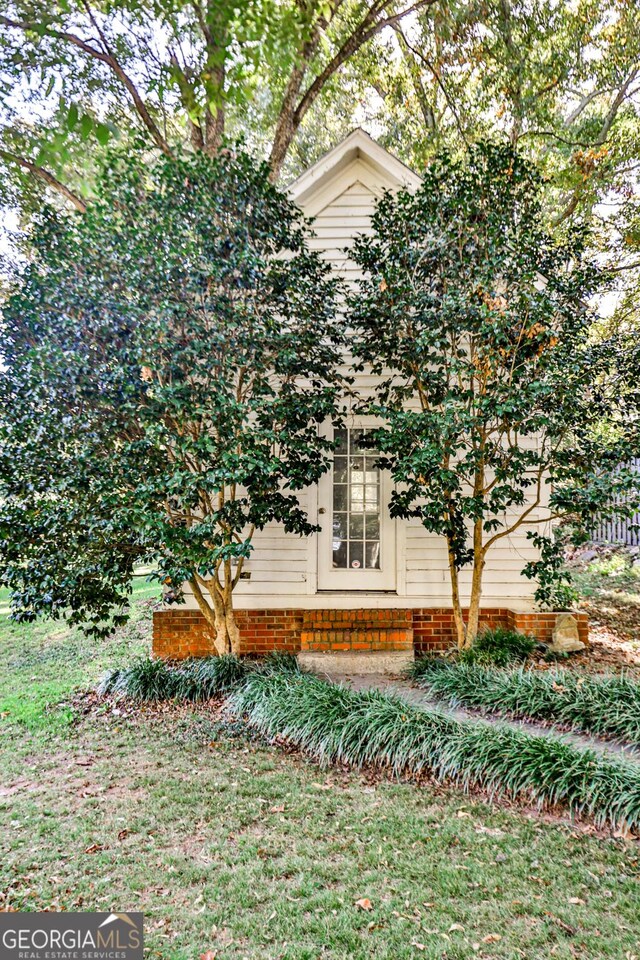 164 Manning Gin Rd, Bethlehem, GA 30620 - view of property exterior with brick siding