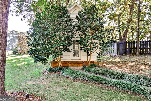 164 Manning Gin Rd, Bethlehem, GA 30620 - view of side of property with brick siding