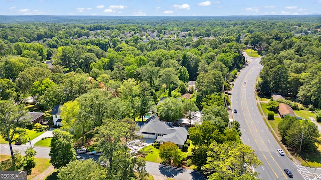 aerial view