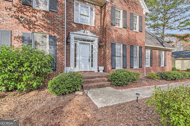 2582 Fairview Ln, Jonesboro, GA 30236 - view of exterior entry with brick siding