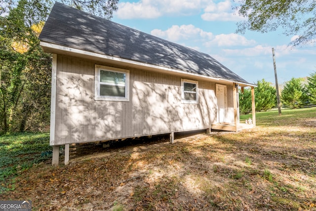 view of property exterior