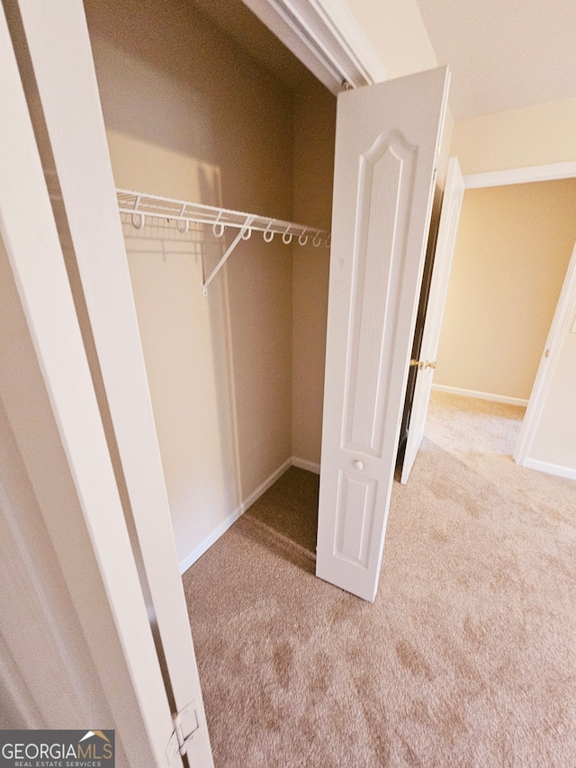 view of closet