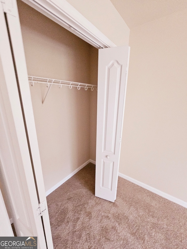 view of closet