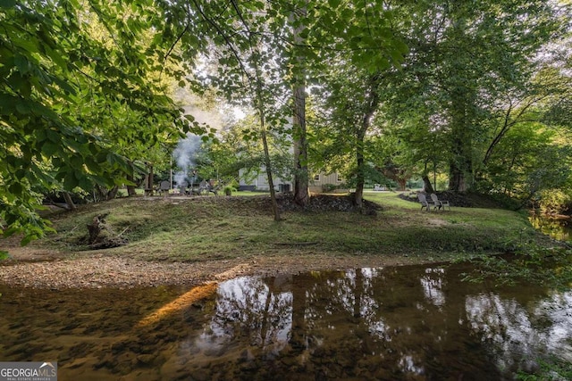 property view of water