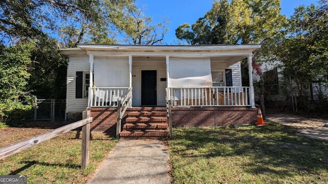 313 Forest Ave, Macon, GA 31201 - view of front facade featuring covered porch