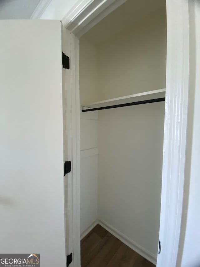 view of closet