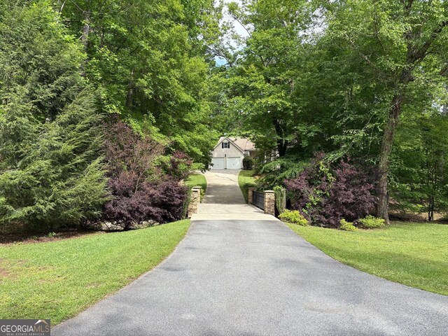 6054 Nebo Rd, Hiram, GA 30141 - view of front facade with a front lawn
