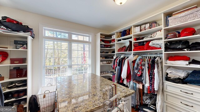 6054 Nebo Rd, Hiram, GA 30141 - full bath featuring a stall shower, tile patterned floors, a garden tub, vanity, and vaulted ceiling