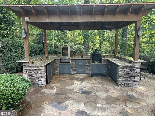 6054 Nebo Rd, Hiram, GA 30141 - view of gate with fence