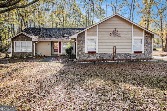 view of front of house