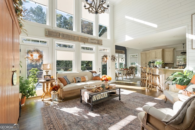 sunroom with a healthy amount of sunlight