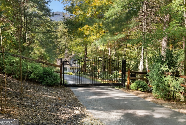 view of gate