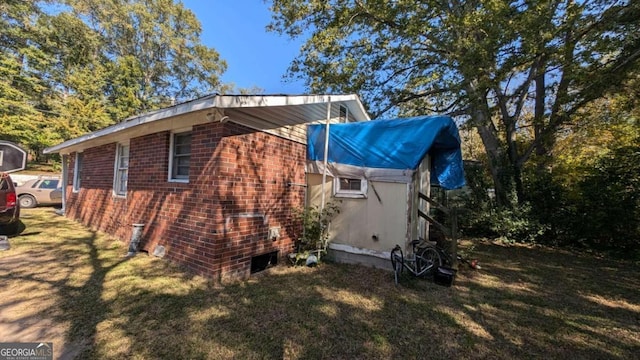 646 Straight St, Macon, GA 31204 - view of side of property featuring a yard
