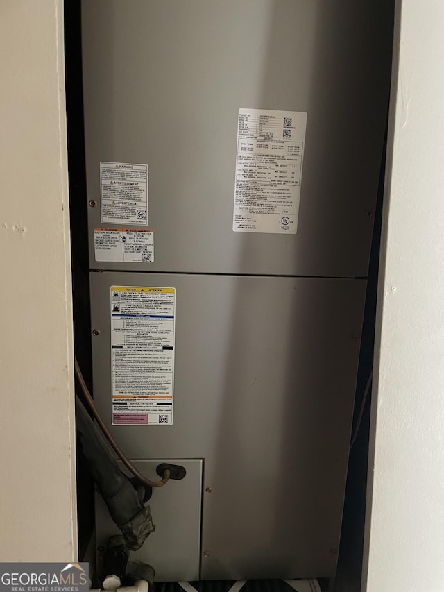 8596 Creekwood Way, Jonesboro, GA 30238 - detailed view of heating unit