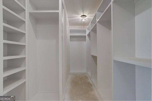 view of spacious closet