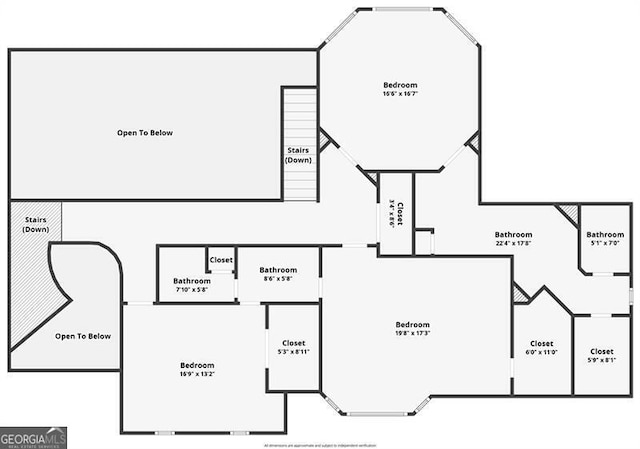 456 N Saint Marys Ln, Marietta, GA 30064 - property floor plan