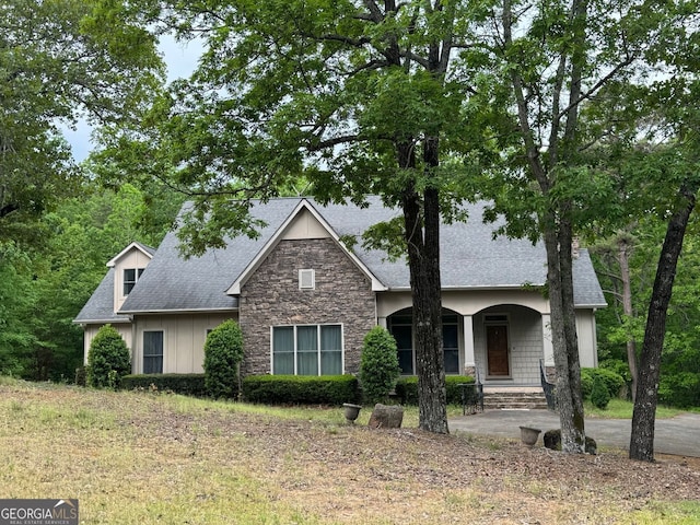 view of front of house