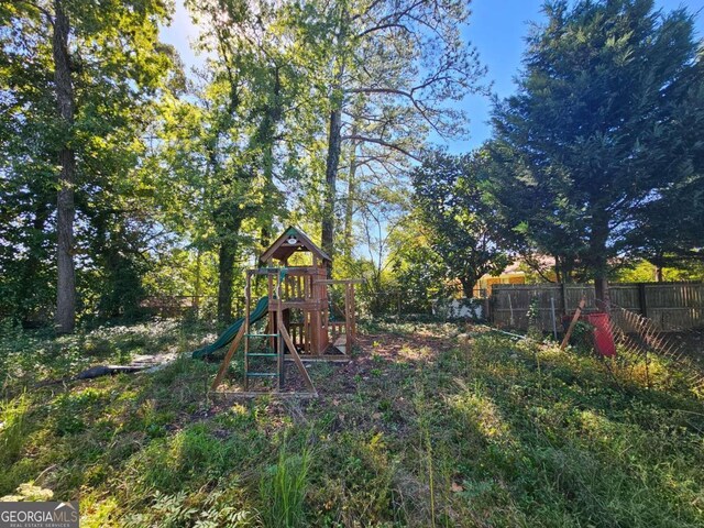 view of playground