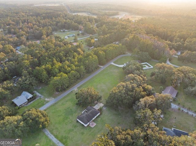 aerial view