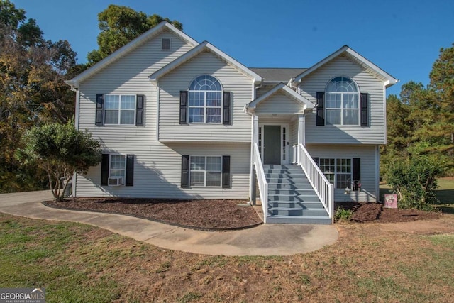 50 Carthedge Trce, Newnan, GA 30263 - split foyer home with a front yard