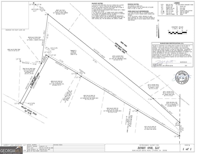 5646 Miller Grove Rd, Lithonia GA, 30058 land for sale