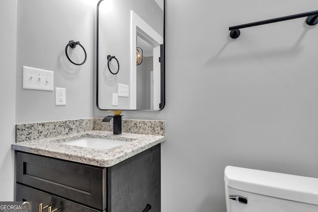 417 Lakeview Pl, Macon, GA 31211 - half bath with toilet and vanity