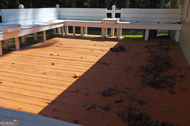 view of deck