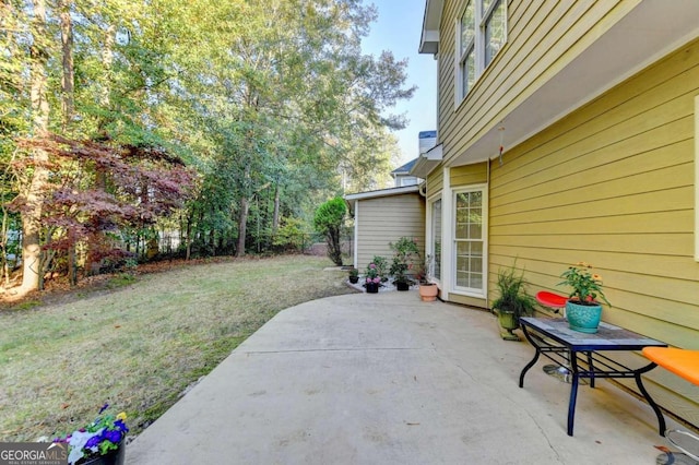 3034 Brookgreen Trl, Lawrenceville, GA 30043 - view of patio / terrace with a fenced backyard