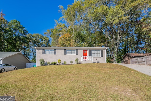 6230 Kensington Ct, Austell, GA 30106 - ranch-style home featuring brick siding