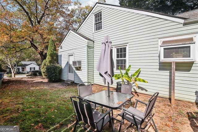 view of rear view of house