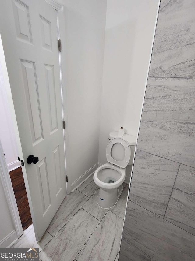 bathroom with toilet