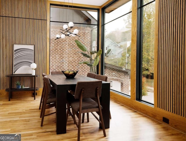 1281 Avalon Pl NE, Atlanta, GA 30306 - sunroom / solarium with a chandelier