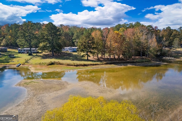 property view of water