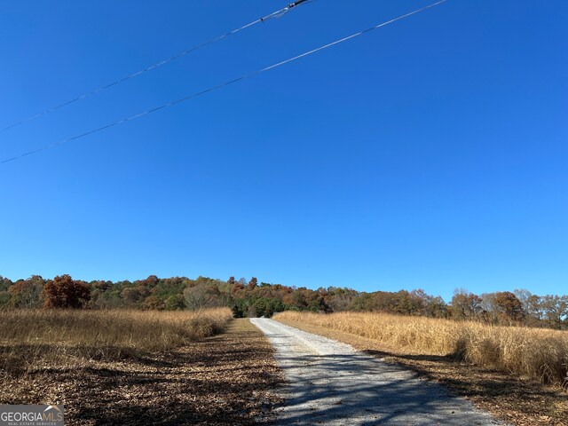 view of road