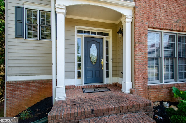 view of property entrance