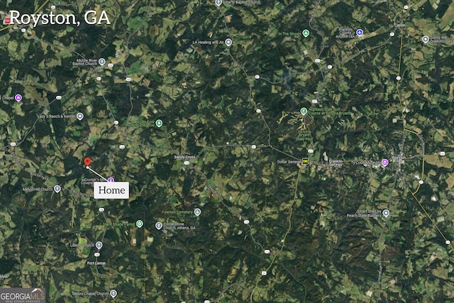 1000 Nails Creek Xing, Royston, GA 30662 - map of property location