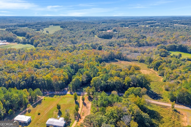 1000 Nails Creek Xing, Royston, GA 30662 - bird's eye view of a heavily wooded area