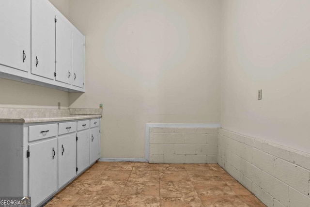 view of laundry room