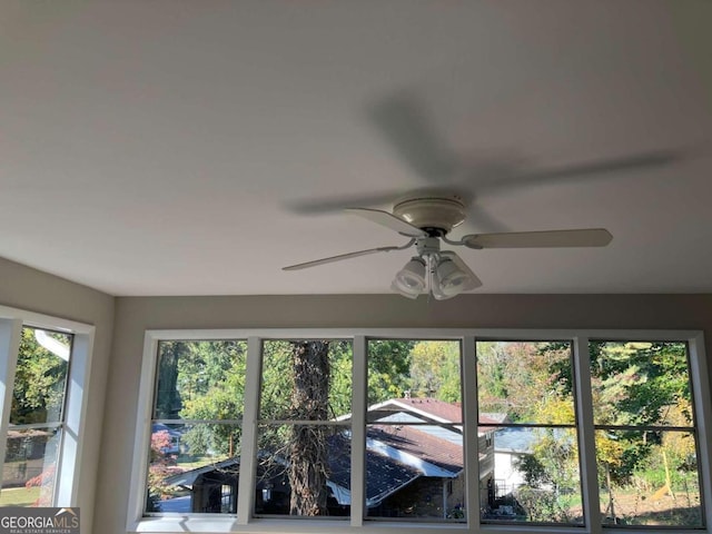 3666 Elkridge Dr, Decatur, GA 30032 - room details with a ceiling fan