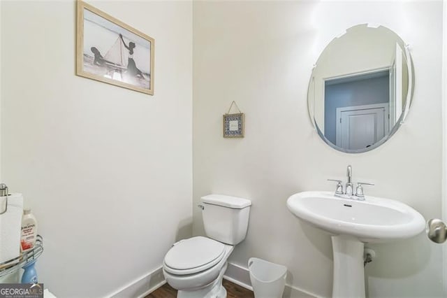 bathroom with toilet