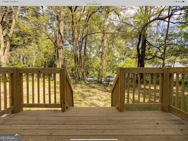 3363 Delmar Ln NW, Atlanta, GA 30331 - view of deck