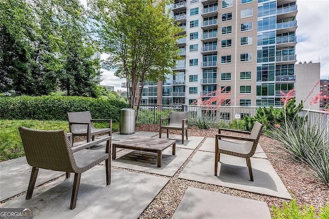 view of patio