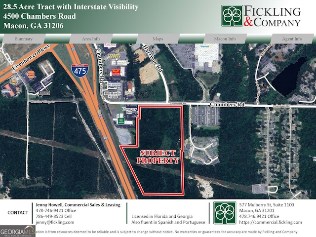 4500 Chambers Rd, Macon GA, 31206 land for sale